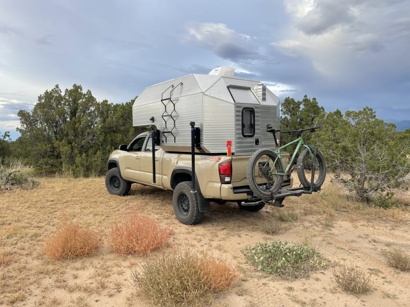 Toyota Tacoma Campervan fatbike